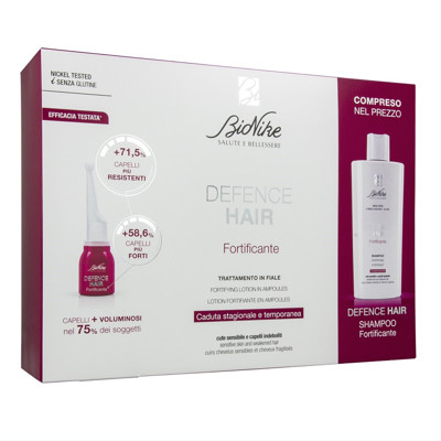 BIONIKE HAIR stiprinamasis rinkinys: losjonas (21 amplės 6ml) + šampūnas, 200ml paveikslėlis