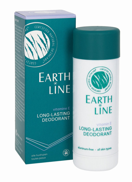 EARTH LINE Vitamin E Ilgalaikis dezodorantas be aliuminio druskų, 50ml paveikslėlis