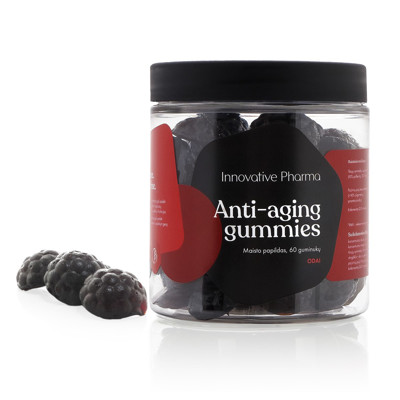 ANTI-AGING GUMMIES, 60 guminukų paveikslėlis
