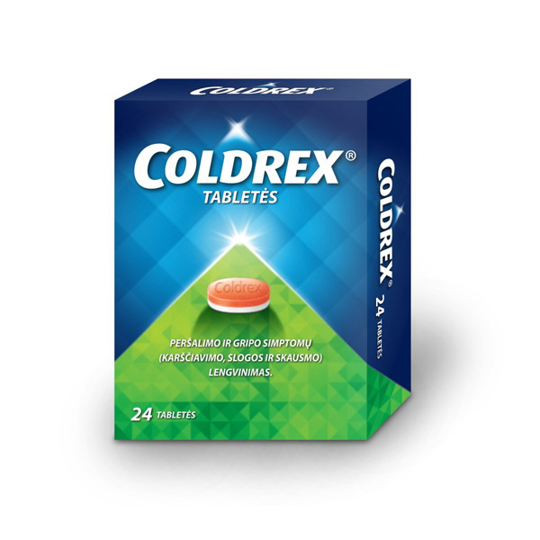 COLDREX, tabletės, N24  paveikslėlis