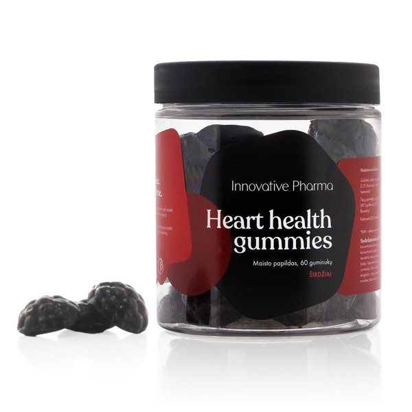 HEART HEALTH GUMMIES, 60 guminukų paveikslėlis