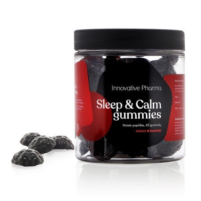 SLEEP & CALM GUMMIES, 60 guminukų paveikslėlis