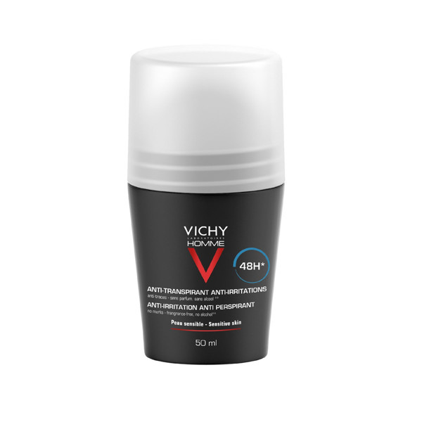VICHY HOMME, rutulinis dezodorantas antiperspirantas vyrams, 50 ml paveikslėlis