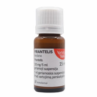 PIRANTELIS MEDANA, 250 mg/5 ml, geriamoji suspensija, 15 ml  paveikslėlis