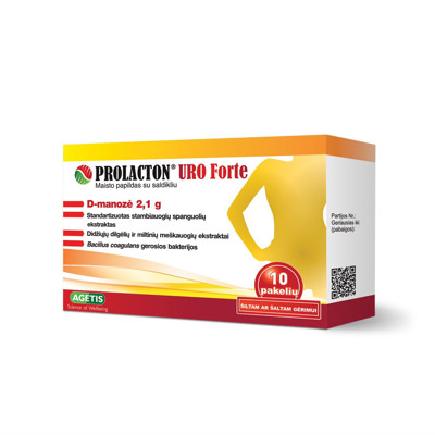 PROLACTON  URO FORTE, 10 paketėlių paveikslėlis
