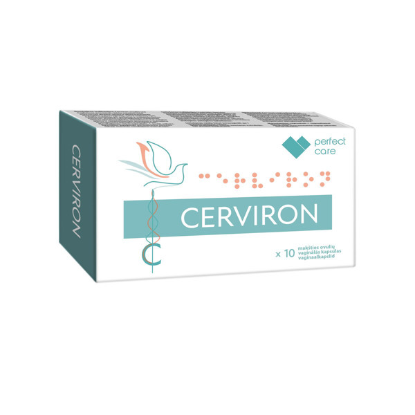 CERVIRON, makšties ovulės, N10 paveikslėlis