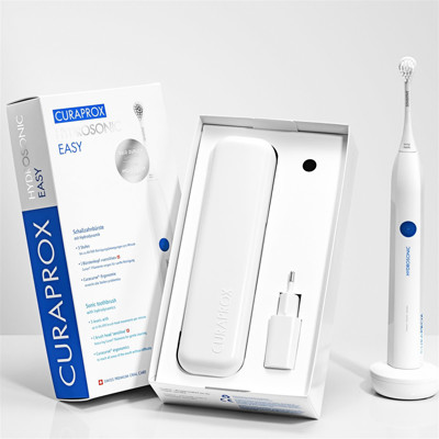 CURAPROX HYDROSONIC EASY, ultragarsinis elektrinis dantų šepetėlis paveikslėlis