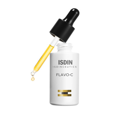 ISDIN  FLAVO-C, jauninantis serumas su vitaminu C ir ginkmedžio lapų ekstraktu, 30 ml paveikslėlis