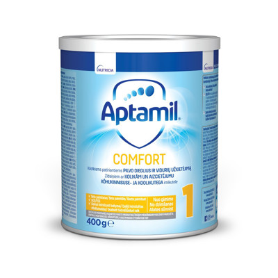 APTAMIL COMFORT 1, milteliai, 400 g paveikslėlis