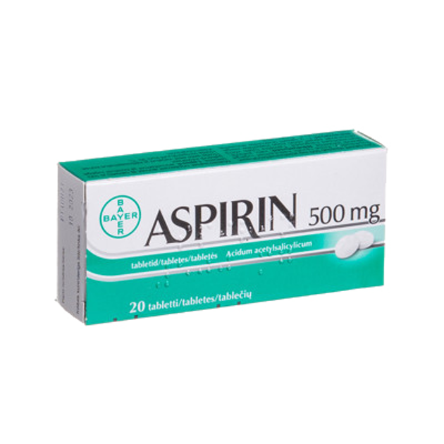Aspirinas kategorijos paveikslėlis 
