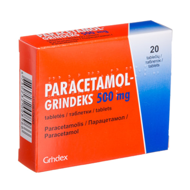 Paracetamolis kategorijos paveikslėlis 