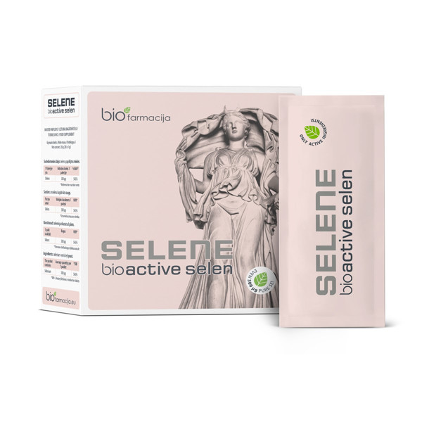 SELENE BIOACTIVE SELEN, milteliai, 28 paketėliai paveikslėlis SELENE BIOACTIVE SELEN, milteliai, 28 paketėliai paveikslėlis