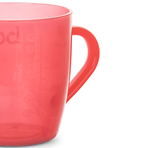 Baboo puodelis, 12+ mėn, raudona paveikslėlis