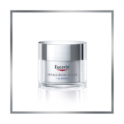 EUCERIN HYALURON - FILLER, dieninis kremas sausai odai, SPF 15, 50 ml paveikslėlis