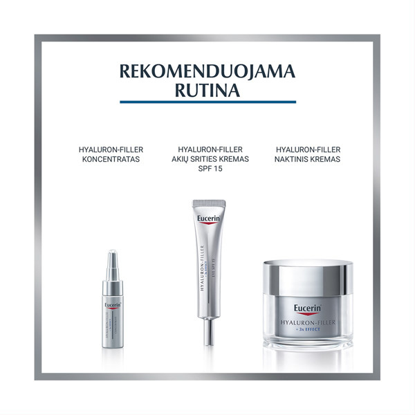 EUCERIN HYALURON - FILLER, dieninis kremas nuo raukšlių, SPF 30, 50 ml paveikslėlis
