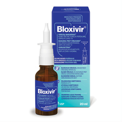 BLOXIVIR, gelinis nosies purškalas, 20 ml paveikslėlis