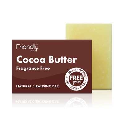 FRIENDLY SOAP natūralus rankų darbo veido muilas su kakavos sviestu „Cocoa Butter", 95 g paveikslėlis