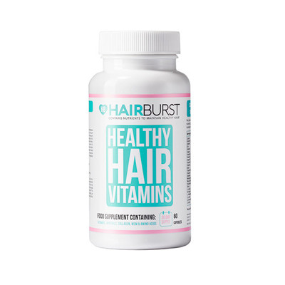 HairBurst maisto papildas, vitaminai sveikiems plaukams, 60 kapsulių
