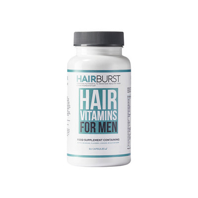 HairBurst maisto papildai plaukams vyrams, 60 kapsulės
