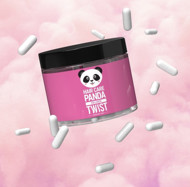 Maisto papildas „Hair Care Panda Collagen Twist“ plaukų priežiūrai, 29,7 g, 60 kapsulių