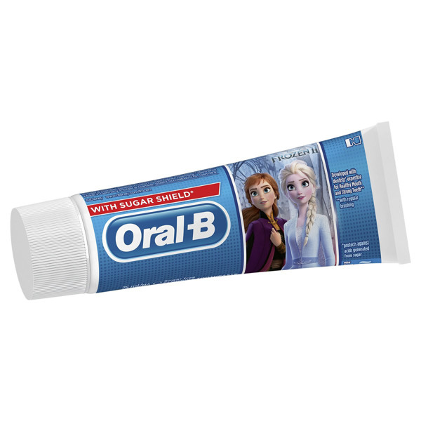 ORAL-B KIDS FROZEN/CARS, dantų pasta, +3 metų vaikams, 75ml paveikslėlis