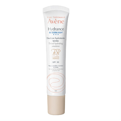 AVENE HYDRANCE BB LIGHT, drėkinamoji emulsija, tonuojanti, SPF 30, 40ml paveikslėlis