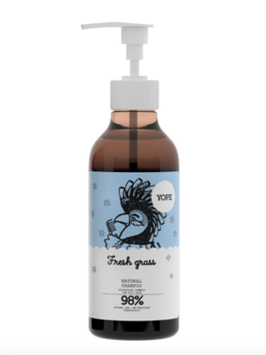 YOPE Natūralus šampūnas "Šviežia žolė", 300ml. paveikslėlis