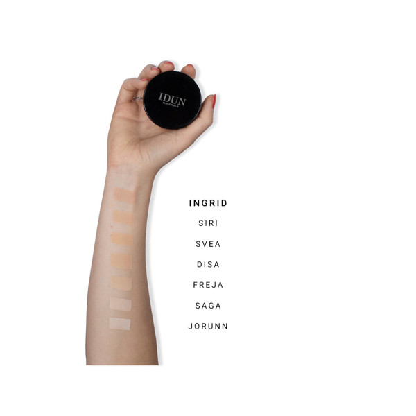 IDUN Minerals birus makiažo pagrindas Ingrid Nr. 1042, 7g paveikslėlis IDUN Minerals birus makiažo pagrindas Ingrid Nr. 1042, 7g paveikslėlis