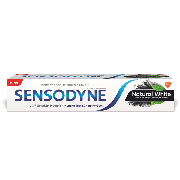 SENSODYNE NATURAL WHITE, dantų pasta, 75ml paveikslėlis