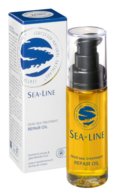 SEA LINE Dead Sea Treatment Repair oil Atkuriamasis aliejus 30ml paveikslėlis