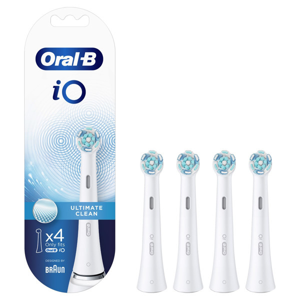 ORAL-B iO ULTIMATE CLEAN “ dantų šepetėlio galvutės, 4 vnt. pakuotė  paveikslėlis