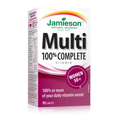 JAMIESON MULTI COMPLETE WOMEN 50+, 90 tablečių paveikslėlis