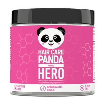 „Hair Care Panda Amino Hero“ miltelių pavidalo maisto papildas paveikslėlis
