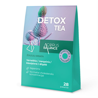 ACORUS BALANCE DETOX TEA, vaistažolių arbata, 2g, N28 paveikslėlis