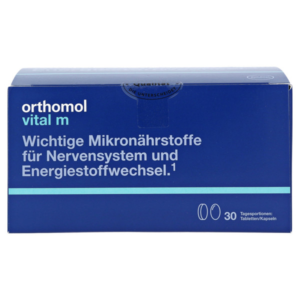 ORTHOMOL VITAL M, tabletės ir kapsulės, 30 porcijų paveikslėlis