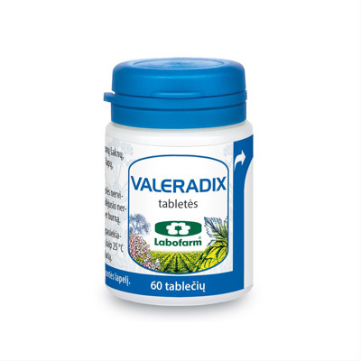 VALERADIX, tabletės, N60  paveikslėlis
