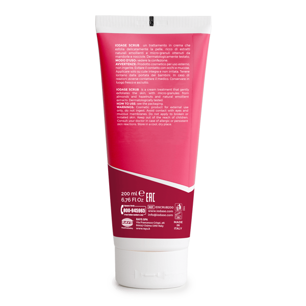 IODASE Scrub šveičiamasis kremas odai, 200 ml paveikslėlis