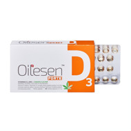 OILESEN FORTE D3 4000, vitaminas D3, 60 minkštųjų kapsulių  paveikslėlis