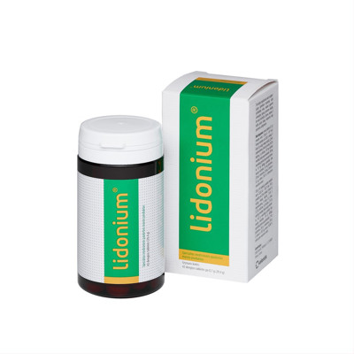 LIDONIUM, specialios medicininės paskirties maisto produktas, 715 mg, 42 tabletės   paveikslėlis