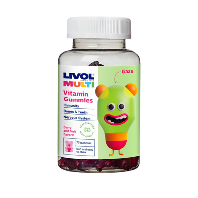 LIVOL MULTI, vitaminų guminukai, N75 paveikslėlis