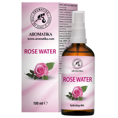 Aromatinis rožių vanduo hidrolatas su purkštuvu 100 ml. paveikslėlis
