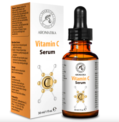 Aromatika Vitamino C veido ir kaklo serumas 30 ml. paveikslėlis