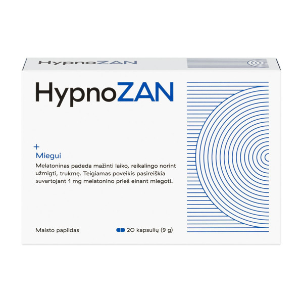 HYPNOZAN, 20 kapsulių paveikslėlis