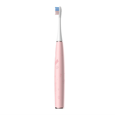 OCLEAN KIDS, elektrinis dantų šepetėlis, rožinės spalvos, 1 vnt. paveikslėlis
