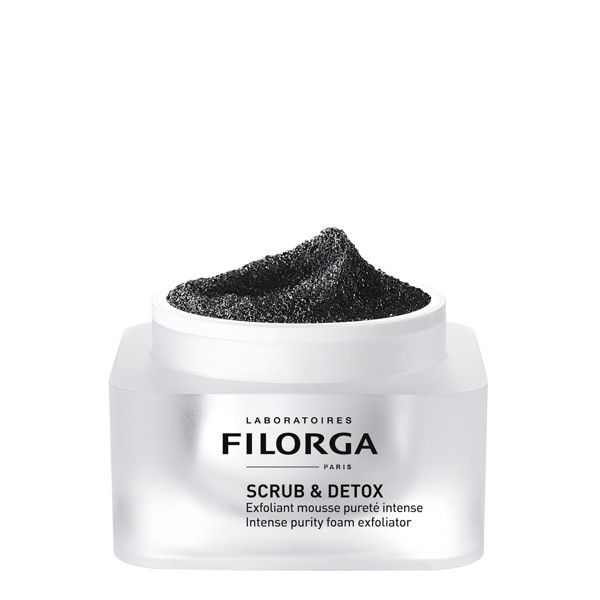 FILORGA SCRUB & DETOX, detoksikuojanti kaukė-šveitiklis su vulkanine anglimi, 50 ml paveikslėlis