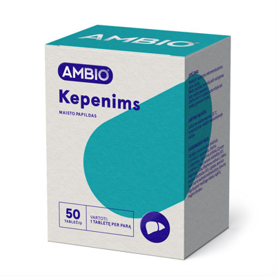 AMBIO KEPENIMS, 50 tablečių  paveikslėlis