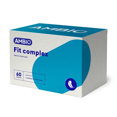 AMBIO FIT COMPLEX, 60 kapsulių paveikslėlis