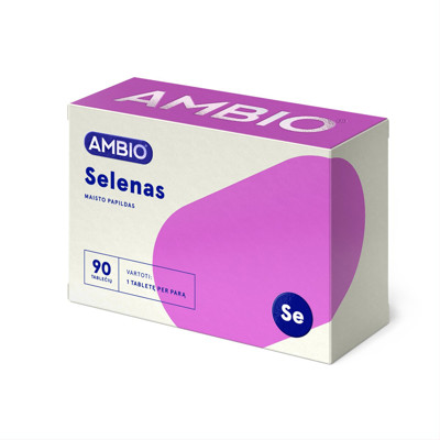 AMBIO SELENAS, 90 tablečių paveikslėlis
