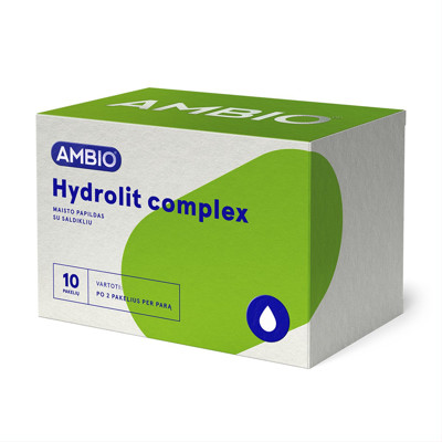 AMBIO HYDROLIT COMPLEX, 10 PAKELIŲ paveikslėlis