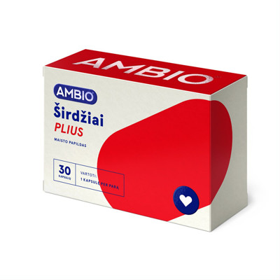 AMBIO CHOLESTEROL BALANCE COMPLEX 30 Kapsuli Gintarin Vaistin AMBIO CHOLESTEROL BALANCE COMPLEX 30 Kapsuli Gintarin Vaistin